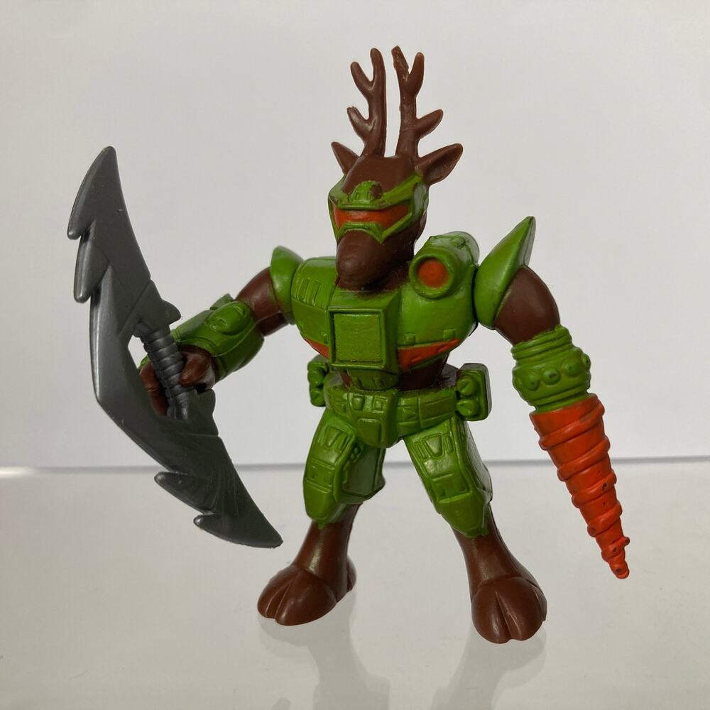 Vintage 1986 Takara Hasbro Battle Beasts Series 1 #2 Deer Stalker Action Figure